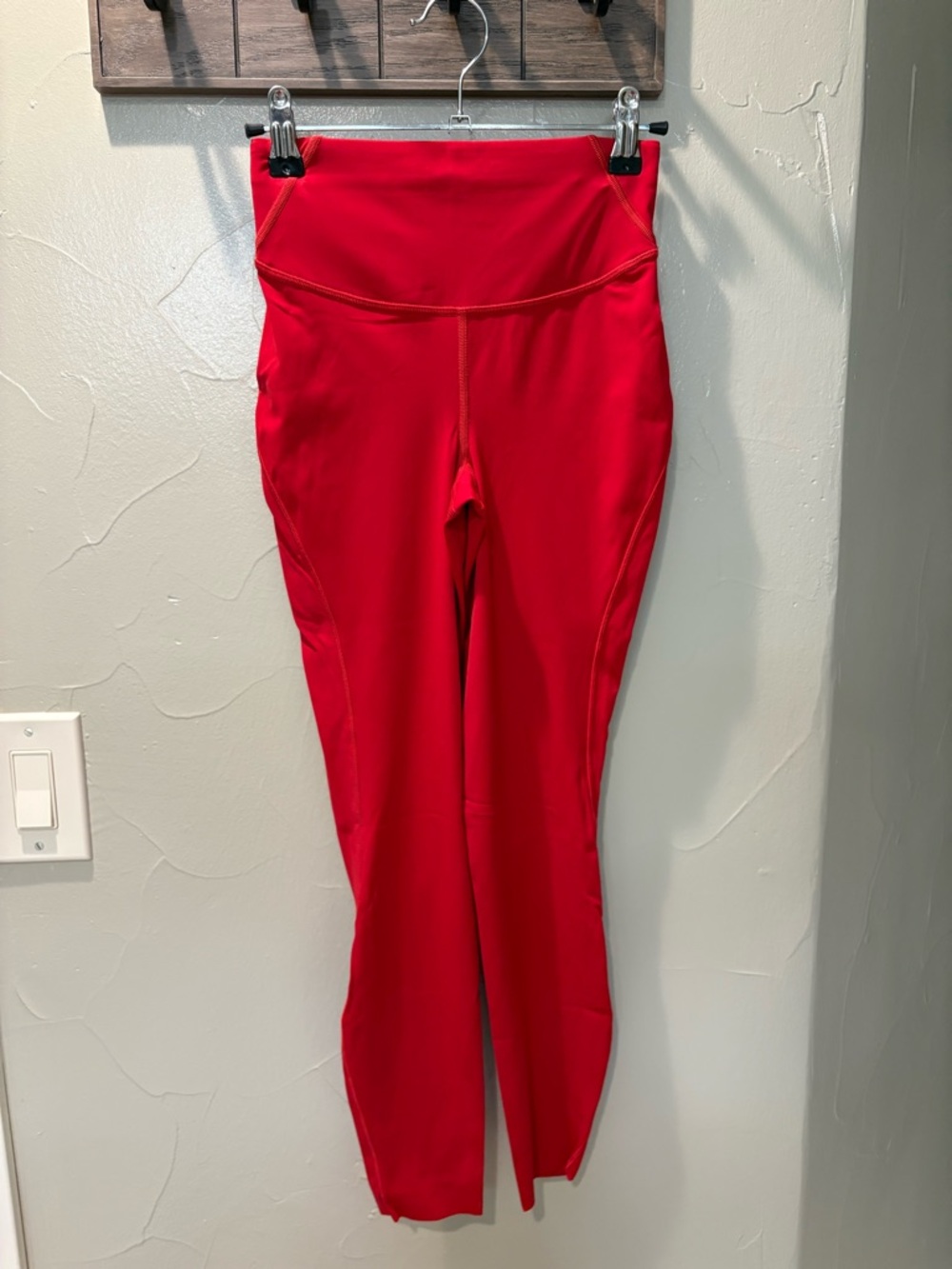 lululemon athletica Red High-Rise Leggings